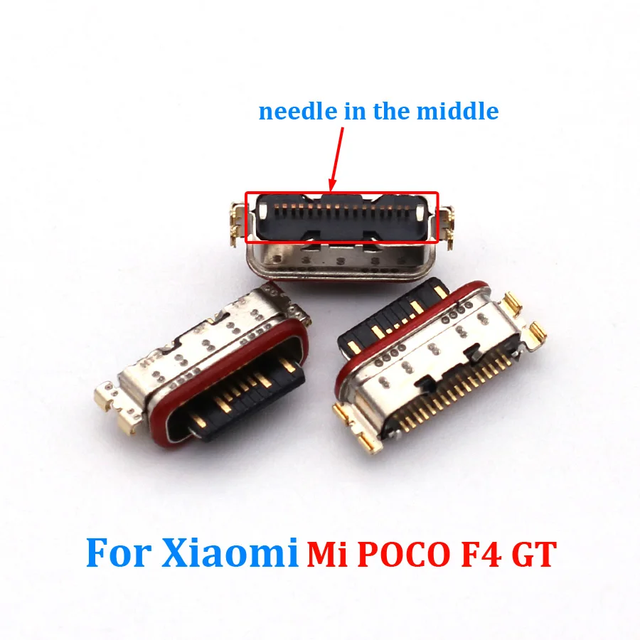 1-50 шт./лот для Xiaomi Mi POCO F4 GT Pocophone Type C USB-разъем для зарядки, разъем для док-станции для зарядки