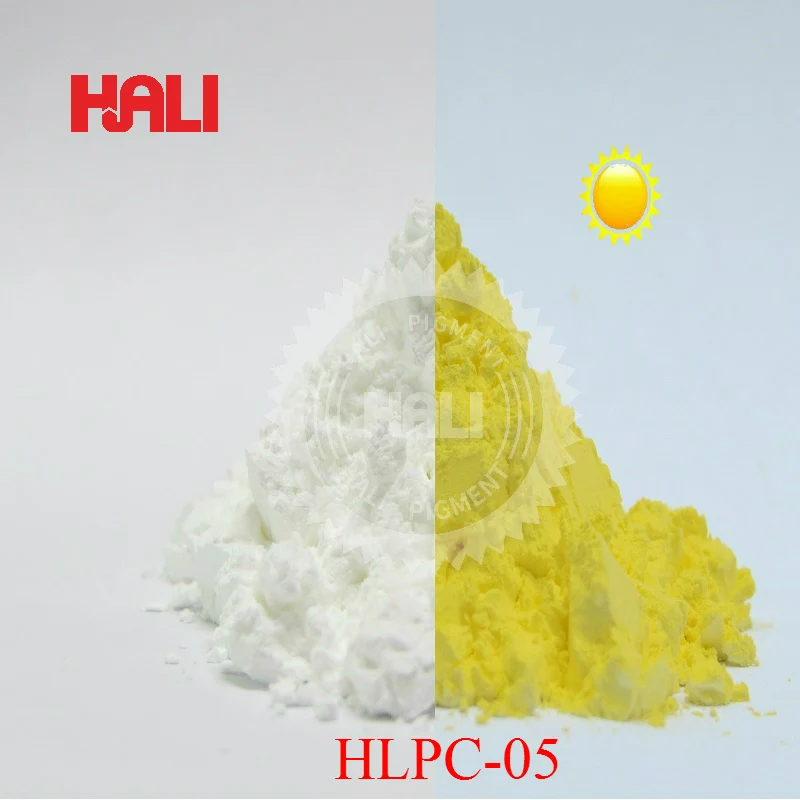 1 кг солнечного активного пигмента фотохромный пигмент фотохромный порошок, изменяющий цвет под действием солнечного света или ультрафиолетового излучения, цвет: Желтый