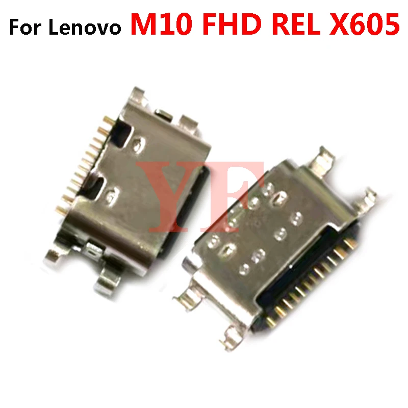 10 Шт. Оригинал для Lenovo M10 Plus M10 FHD REL X605 X505 X606 USB зарядное устройство Разъем для док-станции для зарядки