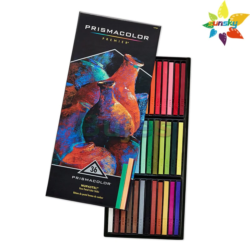 12 24 36 96 оригинал США prismacolor Пастельная цветная палочка профессиональный художник сэнфорд пастель акварельный мел художественные студенческие палочки