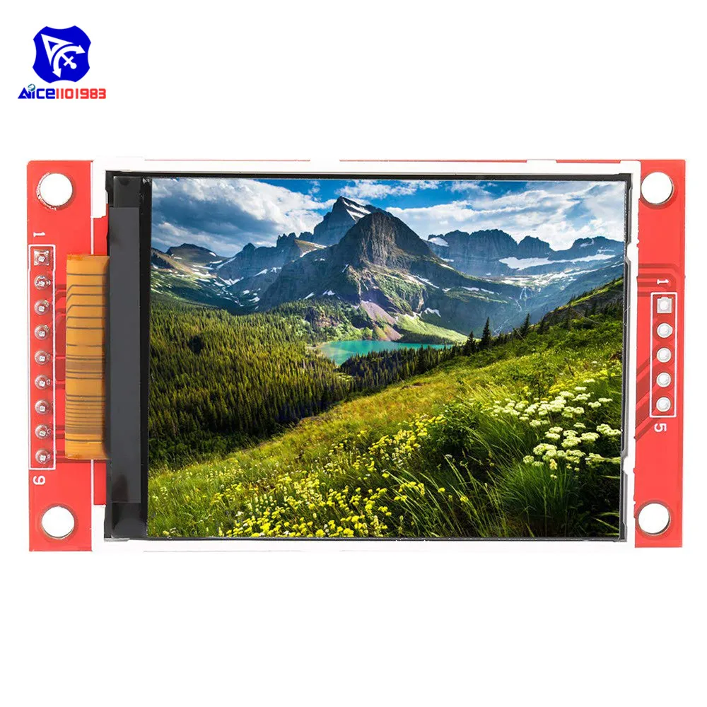 2,2-дюймовый TFT SPI ЖК-дисплей Модуль 240*320 ILI9341 с Разъемом для SD-карты для Arduino Raspberry Pi 51/AVR/STM32/ARM/PIC