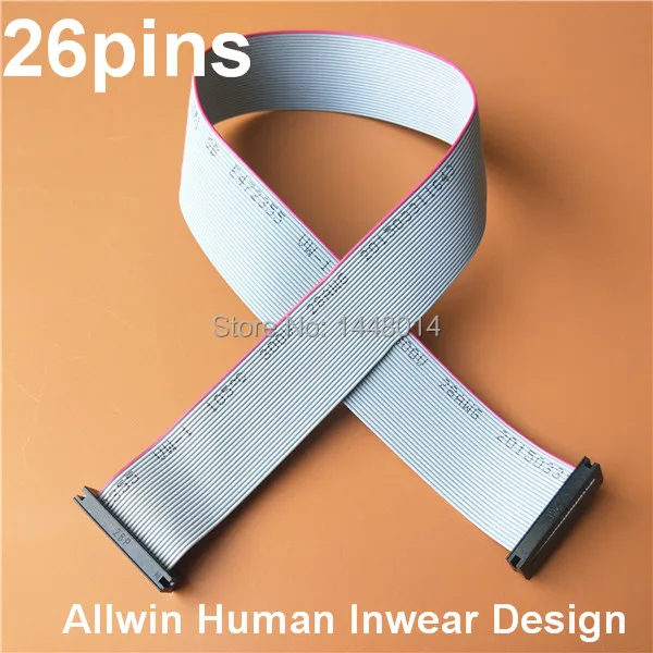 26 контактов печатающая головка Konica 512 KM512 кабель для передачи данных Allwin Human Designjet Docan кабели для печатающей головки длиной 40 см 80 см в наличии 8 шт.