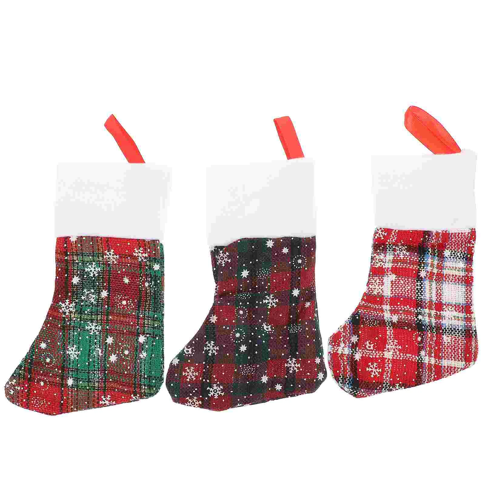 3 шт рождественских носков, фестивальные дни, гигантский чулок, рождественские чулки из полиэстера