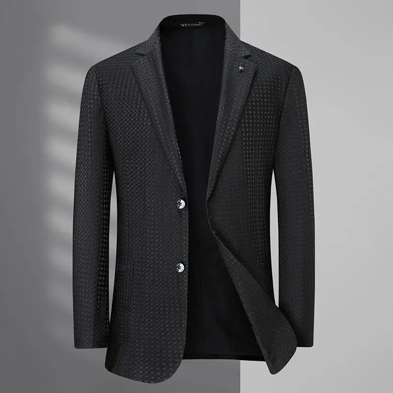 5614-Мужской маленький костюм, весенне-осенний деловой костюм для отдыха, корейская версия, легкая, приготовленная на ветру, трендовая, тонкая мужская куртка tide