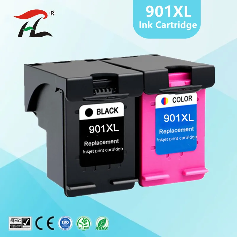 901XL Чернильный картридж для hp 901 для hp 901 xl Чернильный картридж для hp Officejet 4500 J4500 J4540 J4550 J4580 J4640 J4680 принтер