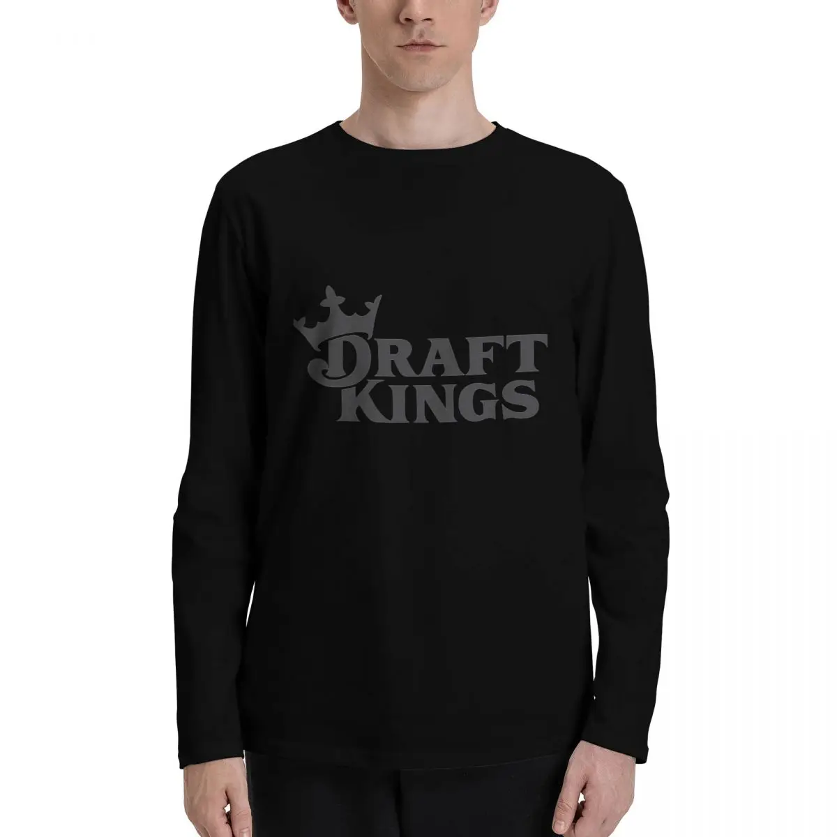 Draft kings любят классические футболки с длинным рукавом, винтажную одежду, пустые футболки, спортивные рубашки, мужскую одежду