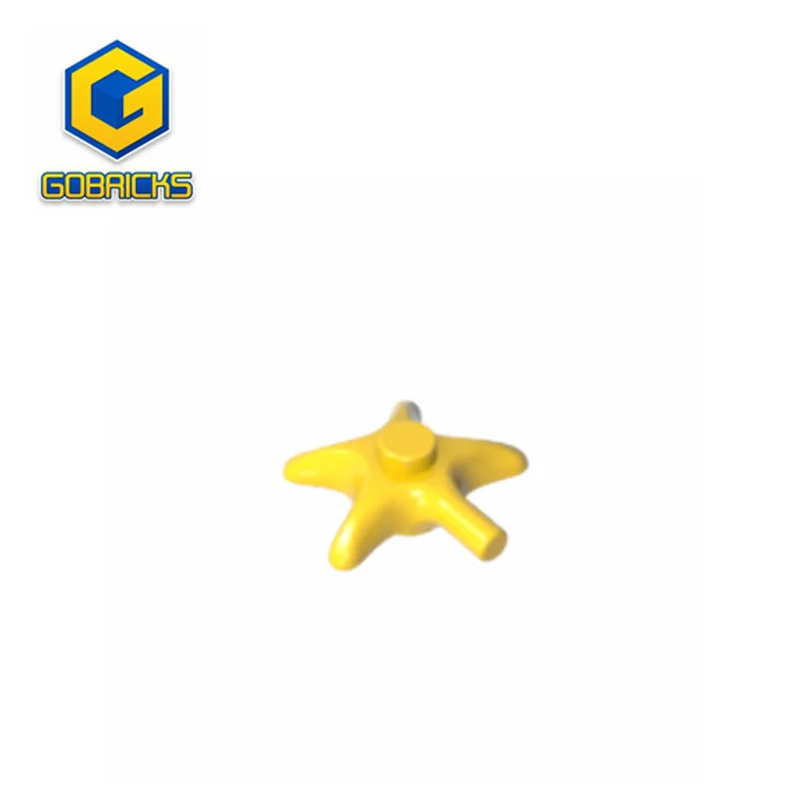 Gobricks GDS-2096 Животное, Морская звезда, совместимое с 33122 Строительными блоками, Техническими деталями для сборки детских игрушек