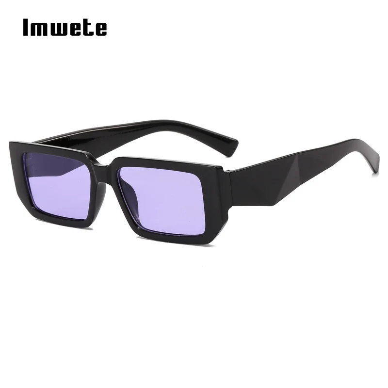 Imwete Модные Квадратные Солнцезащитные очки для Мужчин, Дизайнерские Роскошные Женские Солнцезащитные очки, Классические Ретро-Очки UV400 Eyewear