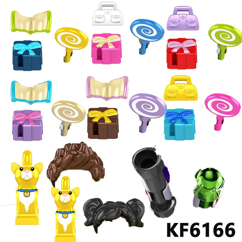 KF6166 Новые персонажи мультсериала, строительные блоки, кирпичи, фигурки, развивающие игрушки для детских подарков