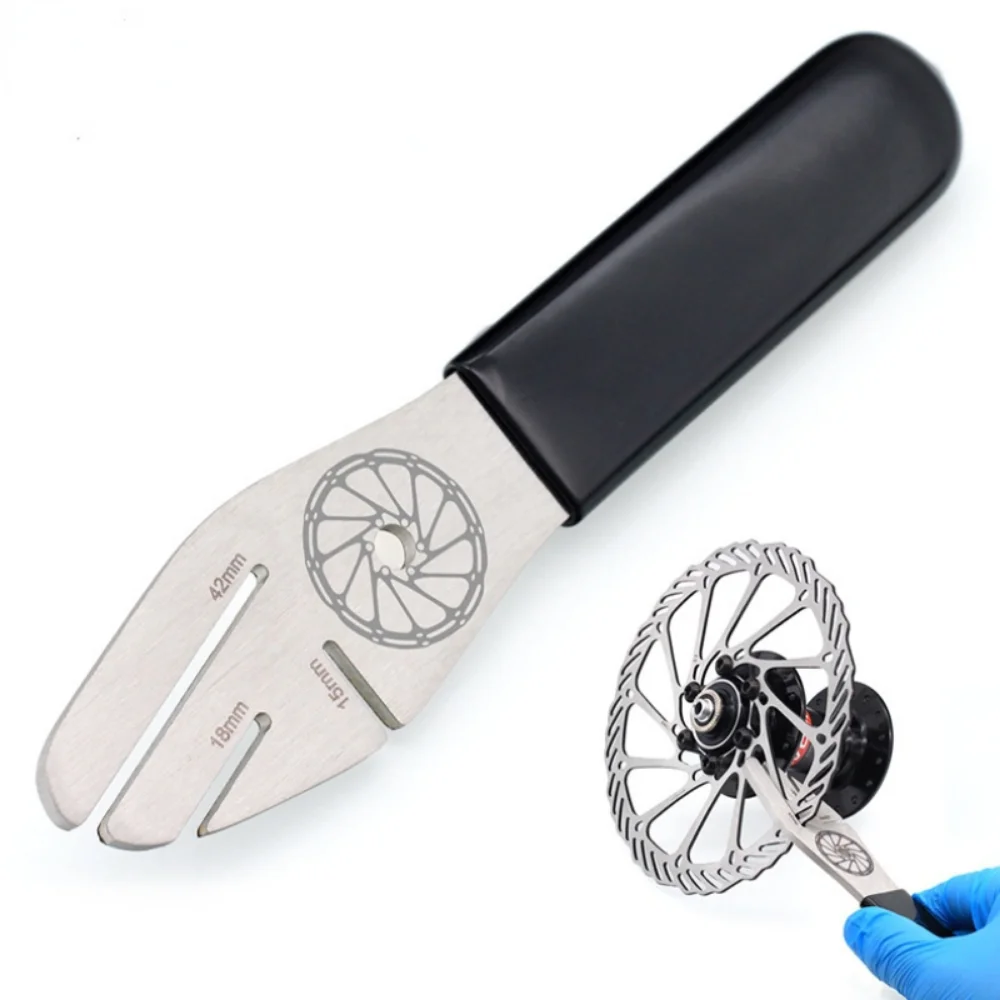 MTB Велосипед, инструменты для выравнивания ротора дискового тормоза, гаечный ключ для выравнивания диска горного велосипеда, Инструмент из нержавеющей стали