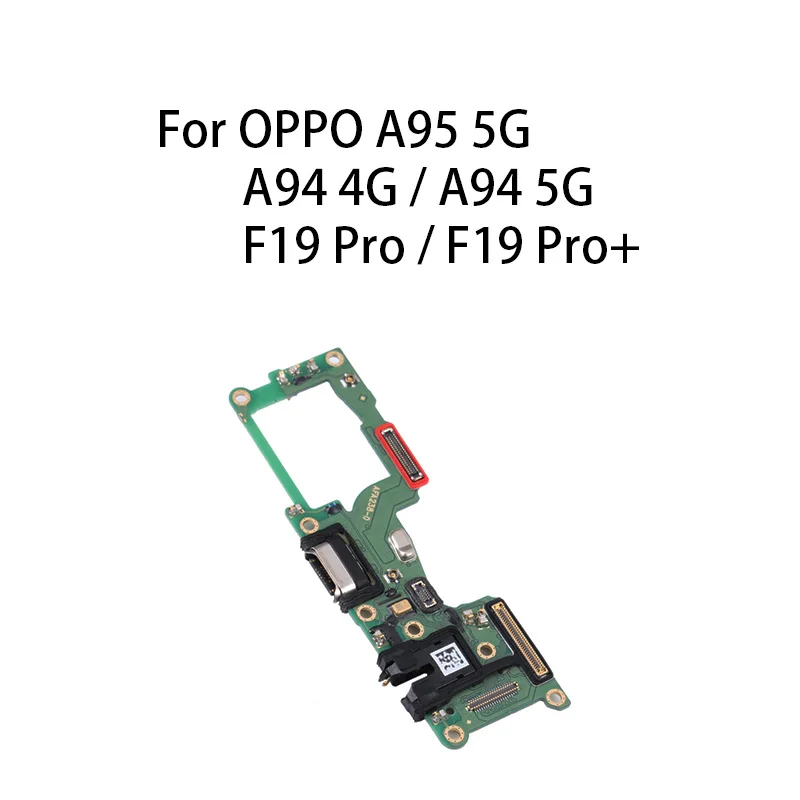 org Плата с USB-портом для зарядки, Гибкий Кабельный Разъем для OPPO A94 5G/A95 5G/A94 4G/ F19 Pro/F19 Pro +