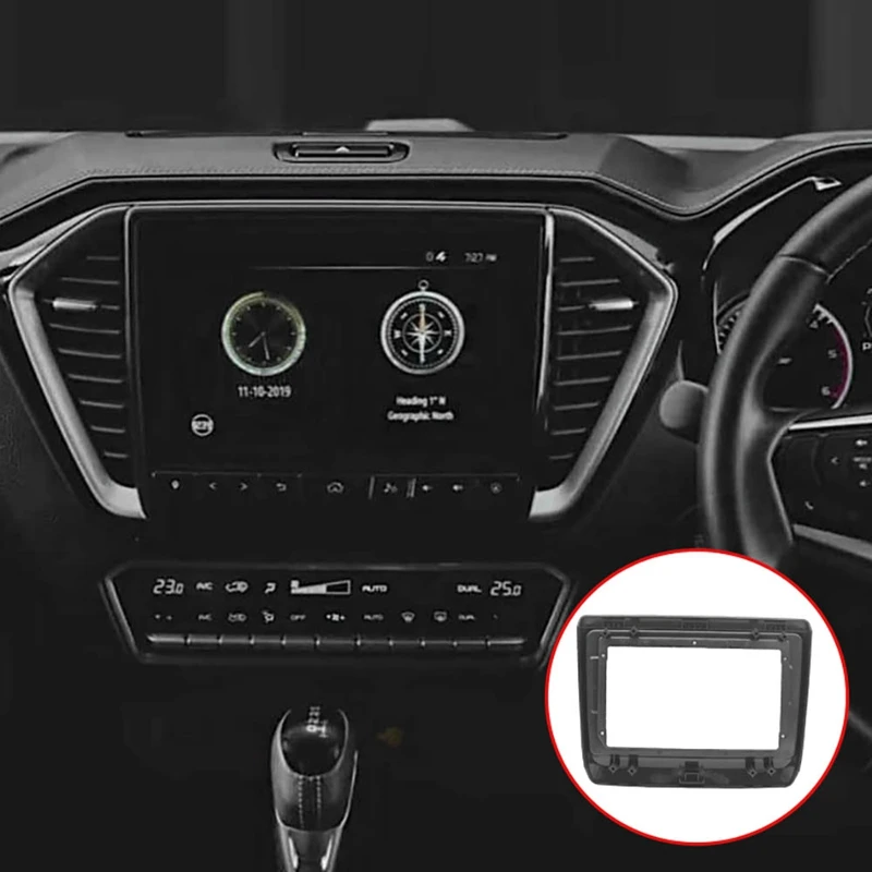 Автомобильный DVD-плеер с 2-1Din рамкой, адаптер для аудиосистемы, Комплекты отделки приборной панели, Лицевая панель 9 дюймов для ISUZU D-Max MU-X 2020