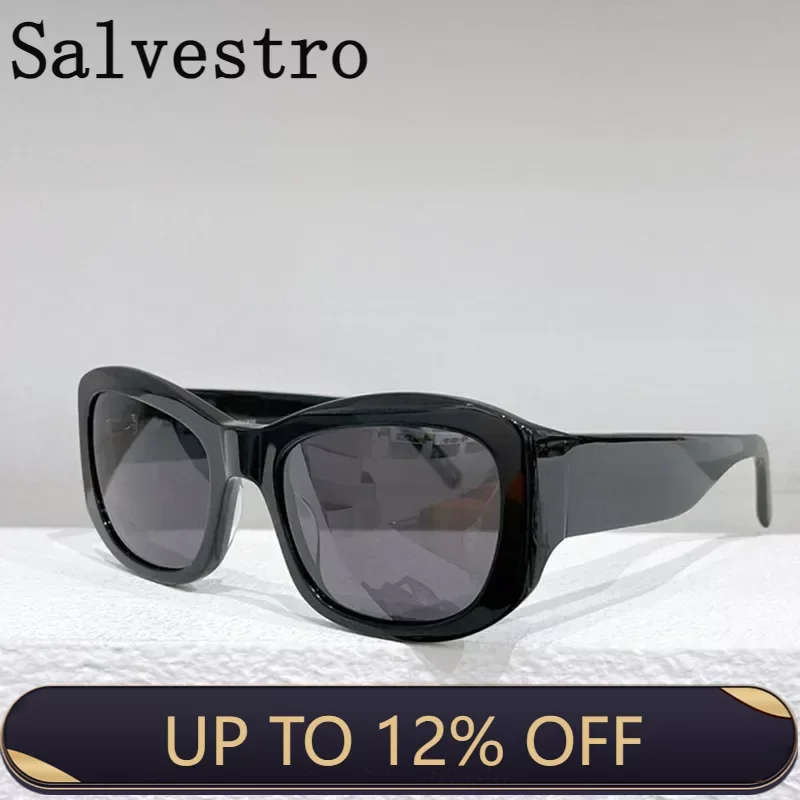 Ацетатные солнцезащитные очки Cat Eye SL498, женские Квадратные Солнцезащитные очки, Модная Стильная оправа, Высококачественная Фирменная Дизайнерская коробка, Очки Oculos De Sol