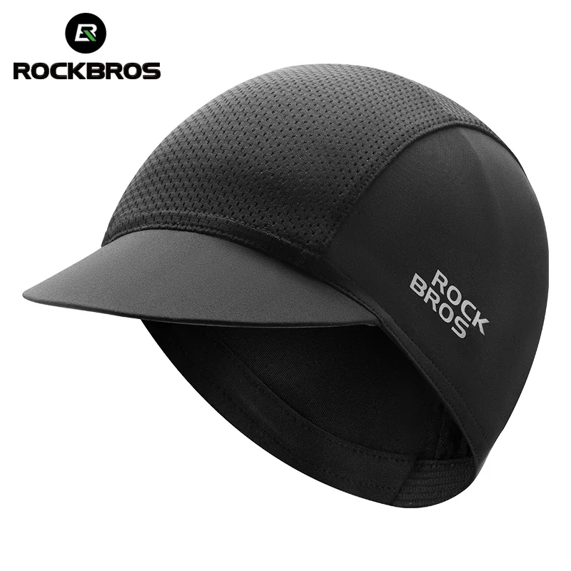 Велосипедные кепки ROCKBROS для мужчин и женщин UPF50 +, Дышащая Велосипедная Летняя солнцезащитная шляпа, Быстросохнущая Велосипедная балаклава из полиэстера