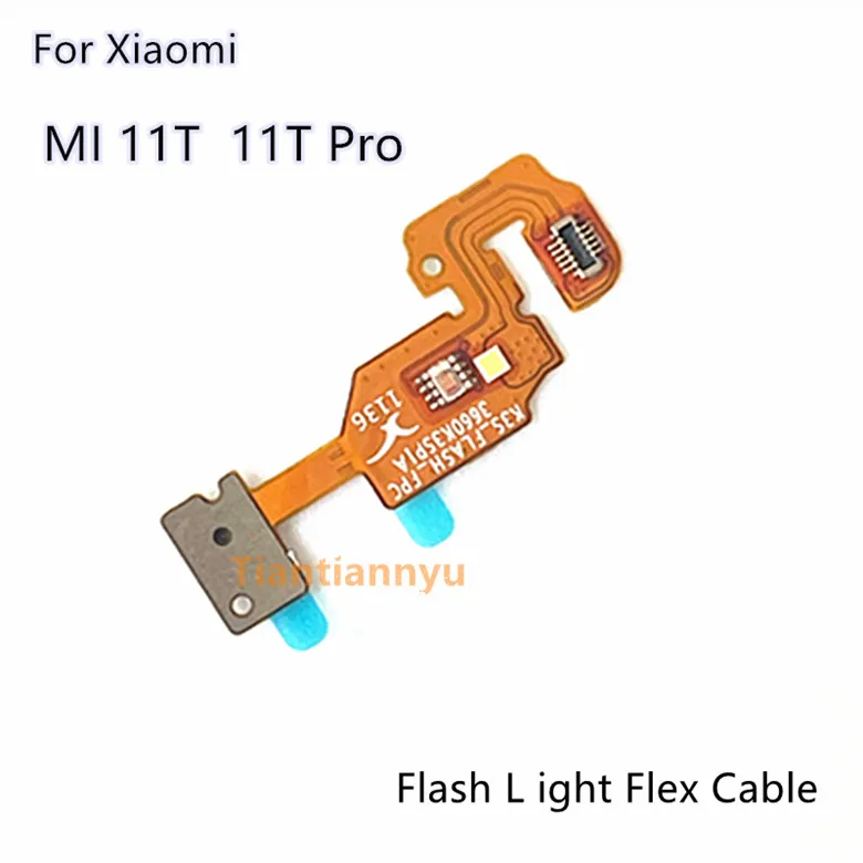 Гибкий Кабель Датчика Приближения Фонарика Для Xiaomi Mi 11 11T Pro С Датчиком Окружающего Света Flex