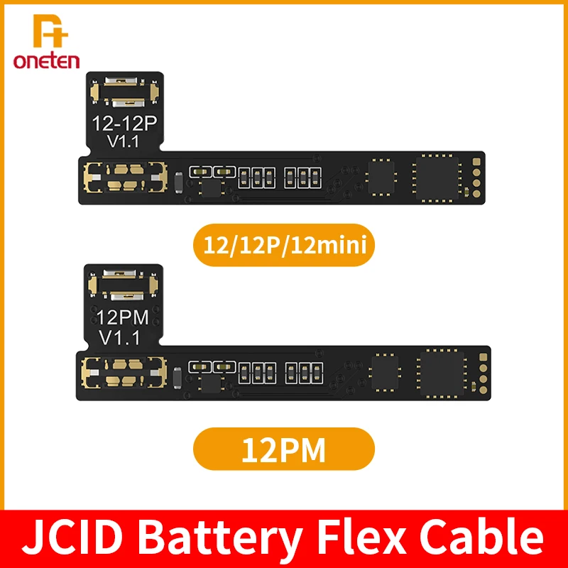 Гибкий кабель для коррекции данных аккумулятора JC JCID для iPhone 12 12mini 12P 12PM Гибкий кабель для ремонта аккумулятора батареи Чтение Запись Предупреждение исцеление