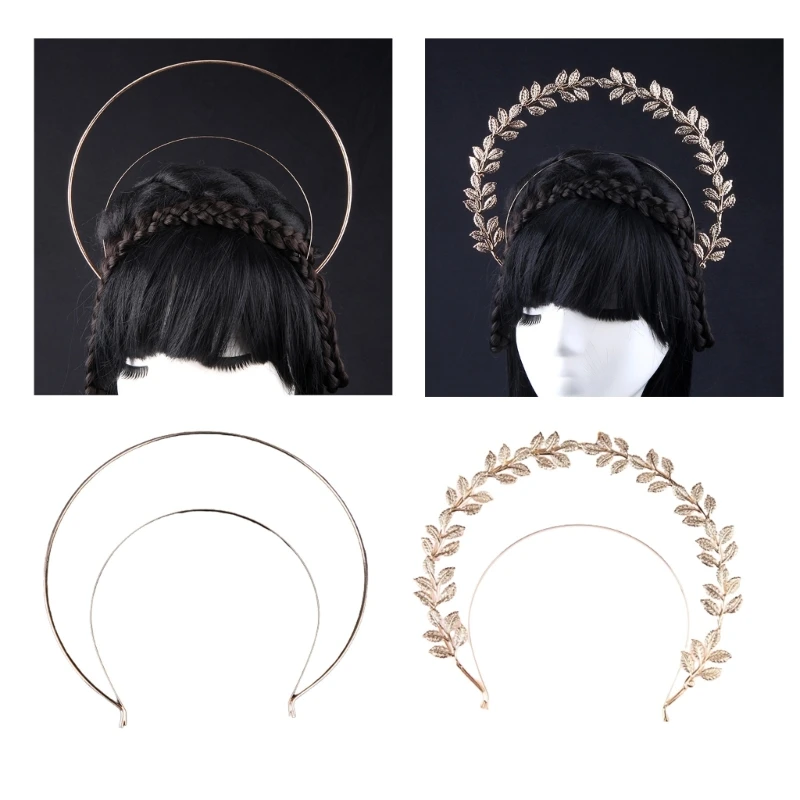 Готический обруч для волос королевы Мистические Диадемы для торжественного представления Выпускного вечера Бара ночного клуба