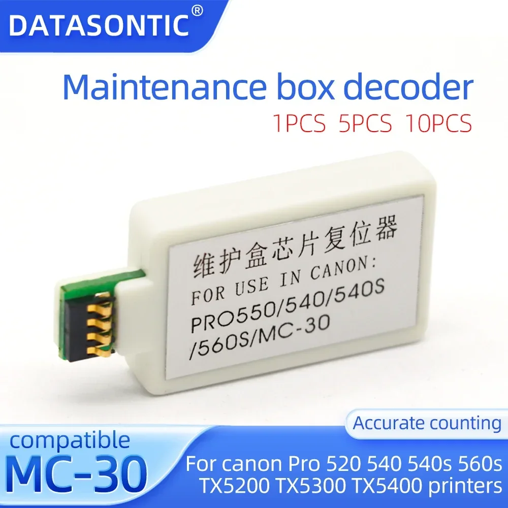 Декодер микросхемы коробки технического обслуживания MC-30 для принтера CANON Pro520 540 540S 560S TX5200 TX5300 TX5400 2000 4000 PRO-4000S PRO-6000S