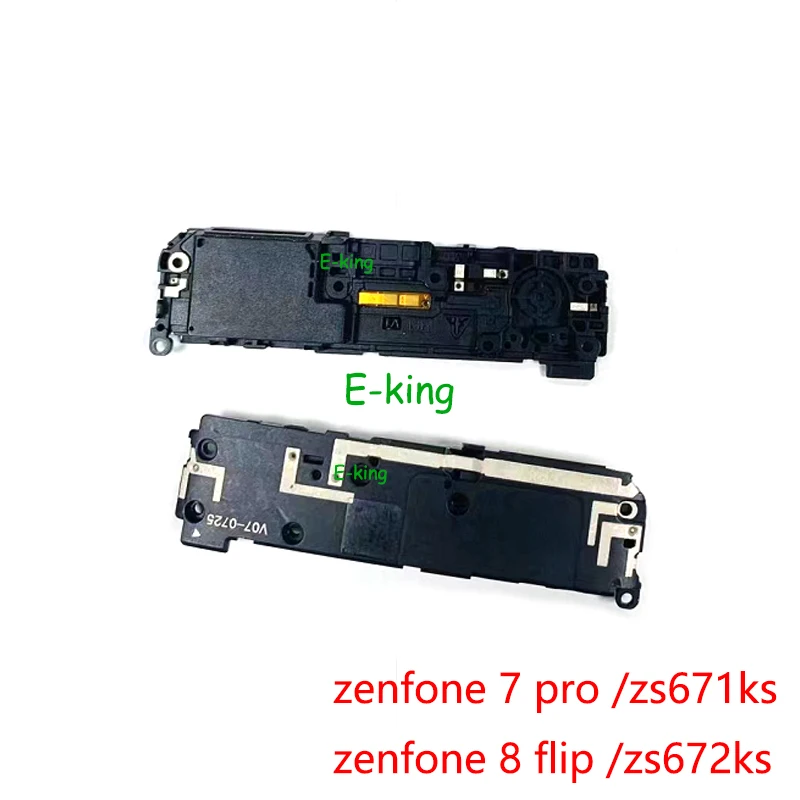 Для ASUS Zenfone 7 Pro 8 Flip ZS671KS ZS672KS Громкоговоритель Зуммер Звонка Модули Громкоговорителя Со Гибким Кабелем