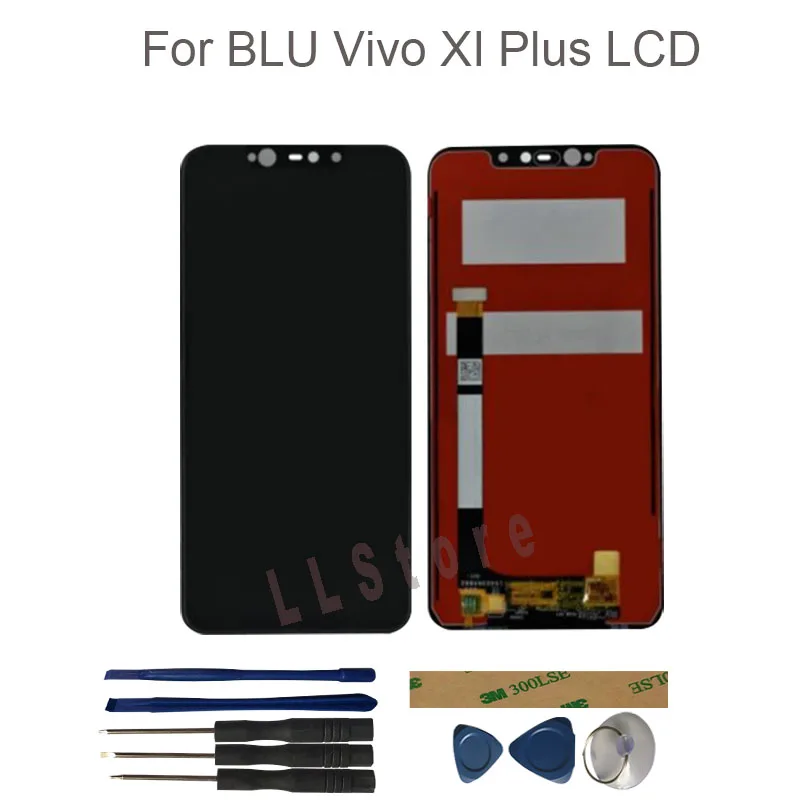 Для BLU Vivo XI Plus Замена ЖК-дисплея С Сенсорным Экраном На Дигитайзер В Сборе Инструментами