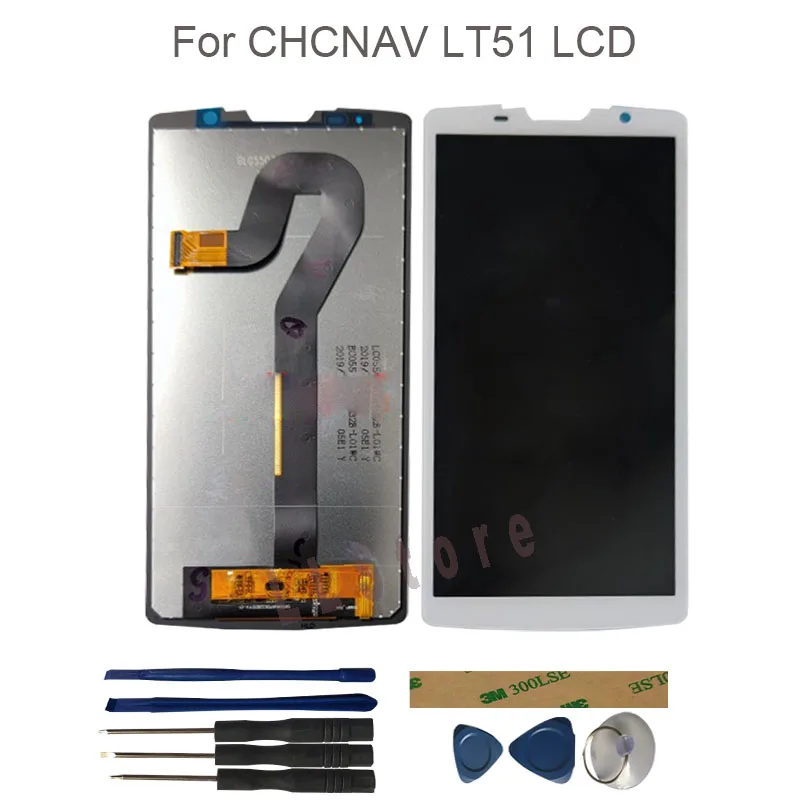 Для CHCNAV LT51 ЖК-дисплей с сенсорным экраном, дигитайзер, сенсорная панель в сборе
