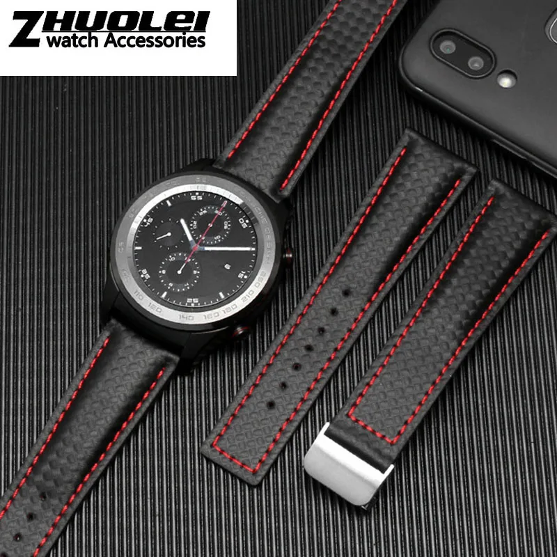 Для Huawei watch GT, ремешок из углеродного волокна, Samsung Gear S3, сменный браслет для смарт-часов Amazfit 22 мм