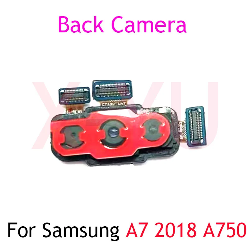 Для Samsung Galaxy A7 2018 A750F A750 Запчасти для ремонта модуля большой фронтальной камеры со шлейфом