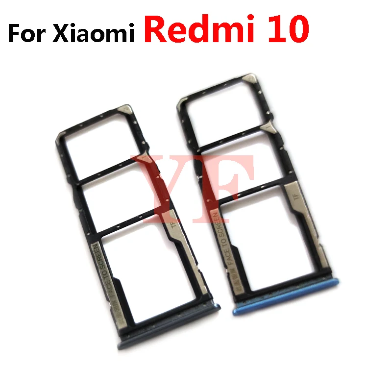 Для Xiaomi redmi 10 Запасные части для гнезда лотка для sim-карты