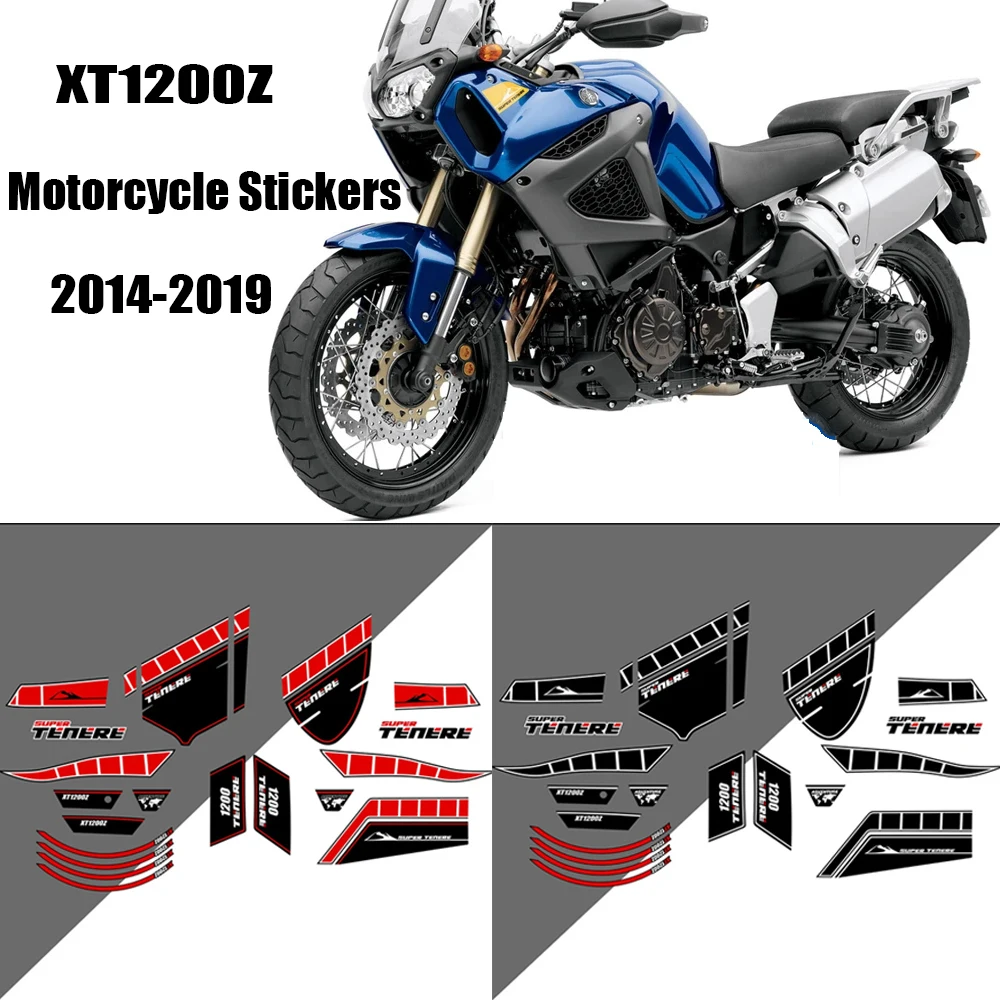 Для Yamaha SUPER TENERE XT1200Z Мотоциклетная Наклейка Защита Топливного Бака Наклейка Против Царапин XT1200Z 2014-2019