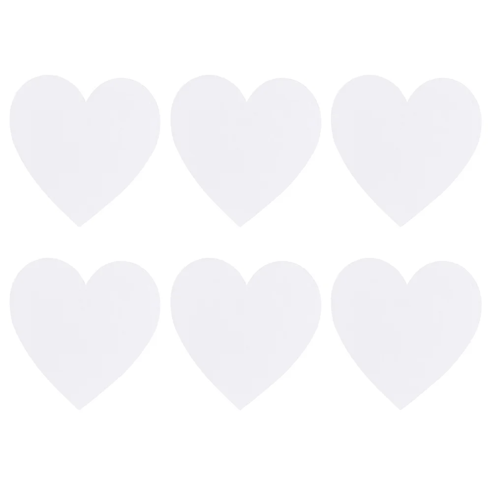 Доска для рисования маслом Панели в форме сердца Холст Доски для рисования художника Хлопчатобумажная бумага