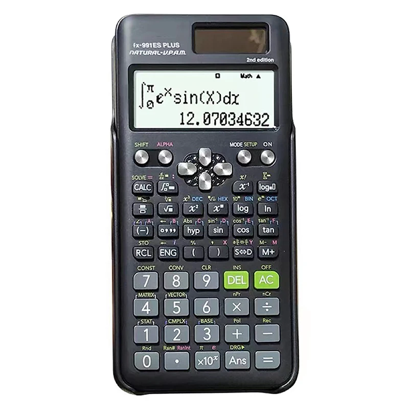 Калькулятор FX-991ES ПЛЮС портативные научные калькуляторы, бухгалтерский светодиодный электрический счетчик, школьный офис для студентов.
