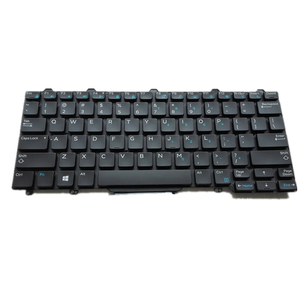 Клавиатура для ноутбука DELL Latitude E7250 E7270 US UNITED STATES edition Цвет черный PK1313O3B00 SG-63210-XUA