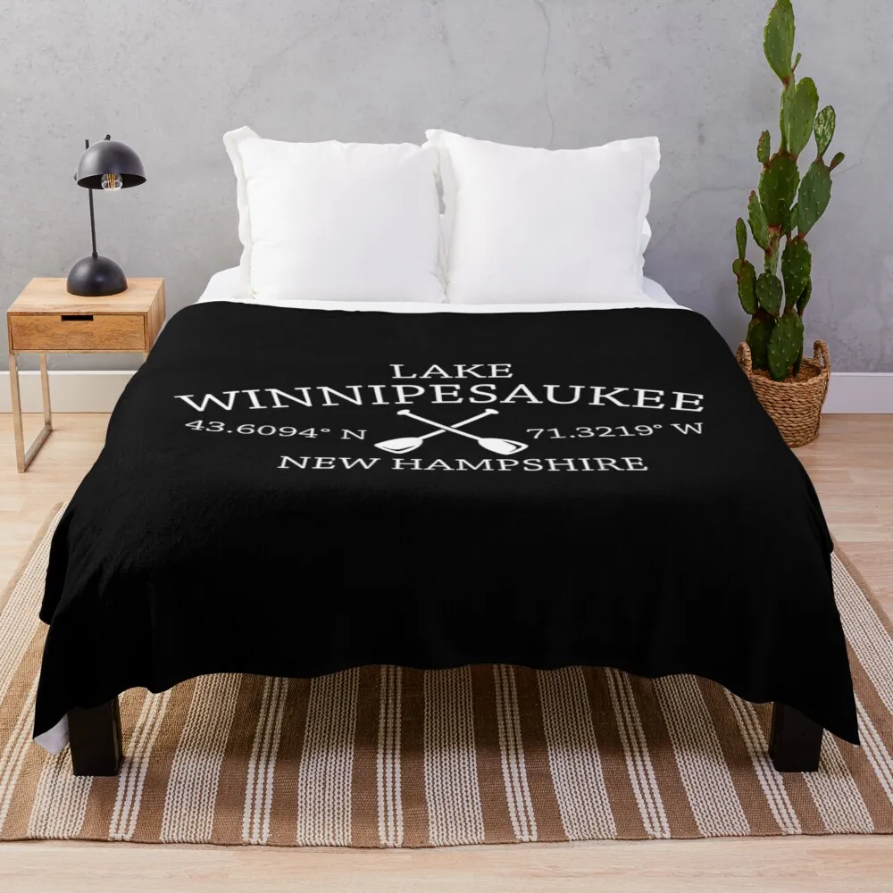 Классический дизайн Lake Winnipesaukee, плед для младенцев, походные одеяла для постельных принадлежностей