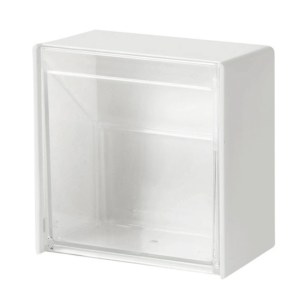 Коробка для зубной нити, удобная и практичная Белая картонная коробка, коробка для хранения пылезащитных белых товаров для дома, водонепроницаемая