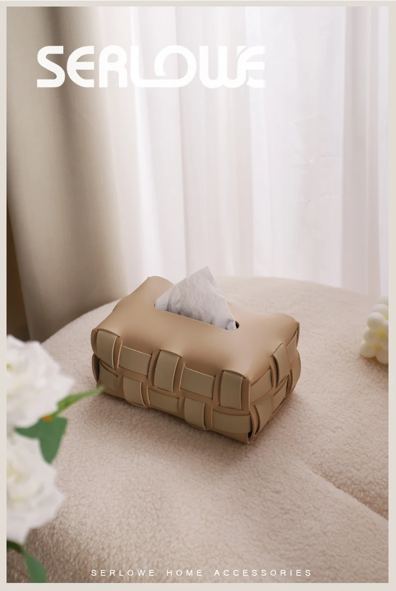 Коробка для салфеток, гостиная, спальня, современный светлый роскошный стиль, Домашний ящик для бумаг