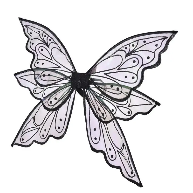 Крылья бабочки, крыло принцессы, Крылья Феи, складная одежда феи, аксессуары для косплея на Хэллоуин