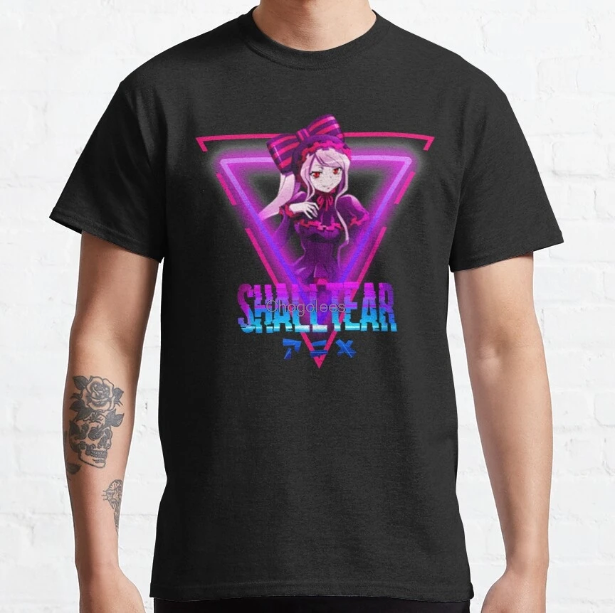 Мужская футболка Overlord Shalltear X vaporwave Женские футболки