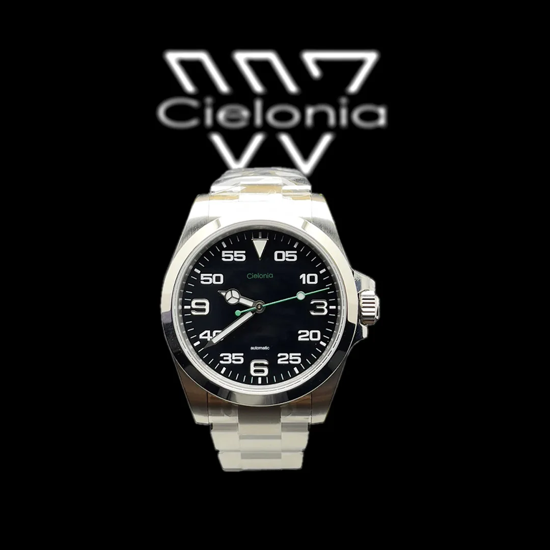 Мужские Дизайнерские Деловые часы для мужчин С Высококачественными Механическими часами с Автоматическим Управлением, Водонепроницаемые, Сапфировые, Нержавеющая Сталь 904L