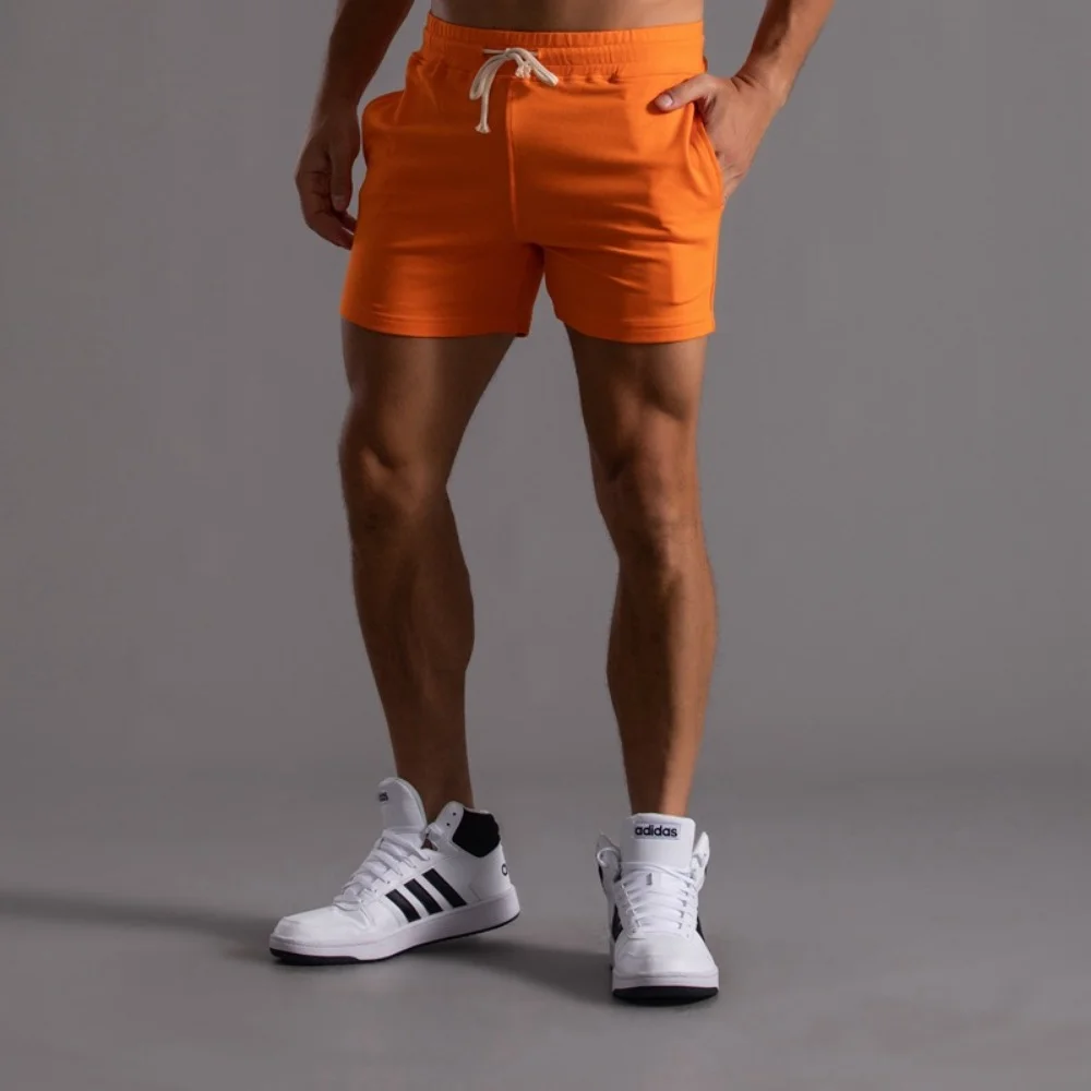 Мужские спортивные шорты Спортивная одежда Спортивные шорты для фитнеса Мужские спортивные шорты для бега Брюки обтягивающие шорты