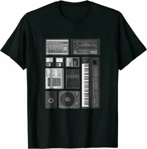 НОВЫЙ ЛИМИТИРОВАННЫЙ музыкальный битмейкер в старом винтажном стиле, идея подарка, крутая футболка S-5XL