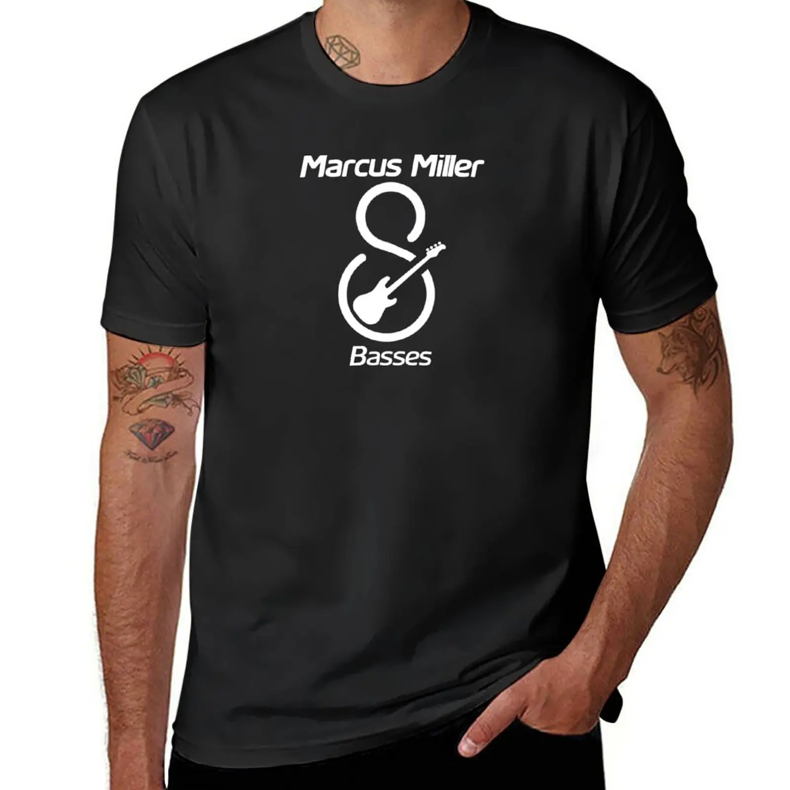 Новая футболка Sire Marcus Miller Basses, быстросохнущая футболка, графические футболки, футболки в тяжелом весе для мужчин