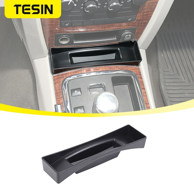 Органайзер для коробки переключения передач автомобиля TESIN для Jeep Grand Commander/Grand Cherokee 2006 2007 2008 2009 2010 Аксессуары для интерьера