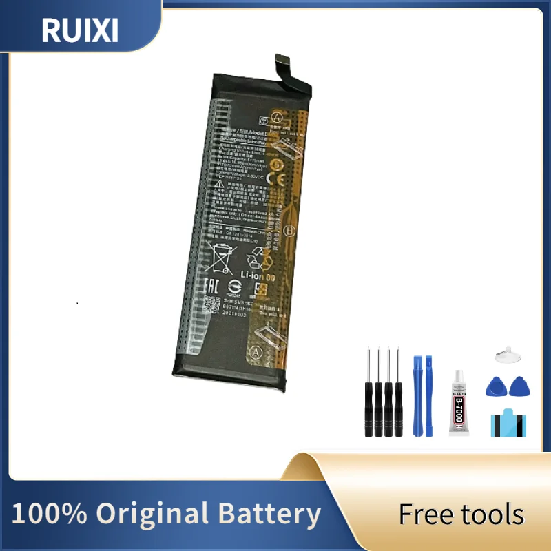 Оригинальный Аккумулятор RUIXI 5260mAh BM52 Для Аккумуляторов Мобильных Телефонов Mi Note 10 Lite /Note 10 Pro / CC9pro CC9 Pro + Бесплатные Инструменты