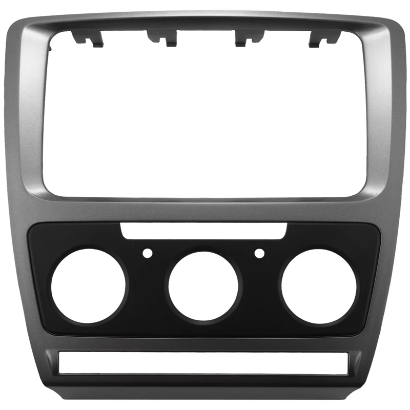Панель 2Din для Skoda Octavia 2 2010-2013, Аудио Стерео панель, Монтажный комплект для приборной панели, адаптер для отделки рамы