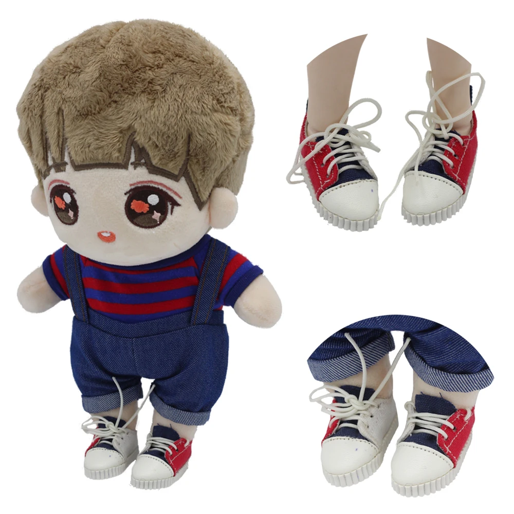 Парусиновая обувь 4,7 *2,5 см для куклы 1/6 BJD Модная мини-кукольная обувь 15 см EXO Doll Аксессуары для русской куклы Бесплатная доставка