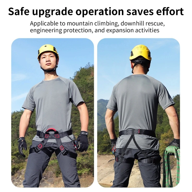 Ремень безопасности для скалолазания 157D, ремни безопасности для скалолазания на открытом воздухе, веревочные ремни