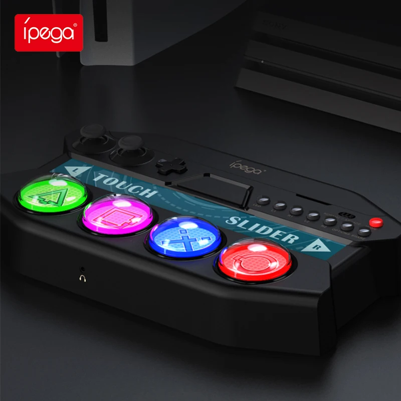 Светящиеся в ПГ-P4016 игровой контроллер для PS4 ПС5 PS4Slim Pro с сенсорным бар светодиодной подсветкой для Sony PlayStation 4 Игровой Хацунэ Мику
