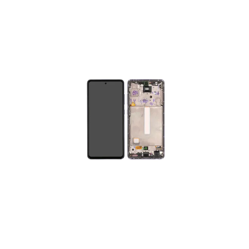 Сенсорный OLED-дисплей с фиолетовым A526 A52 A52/Galaxy A52 4G A525 (оригинальный размер)