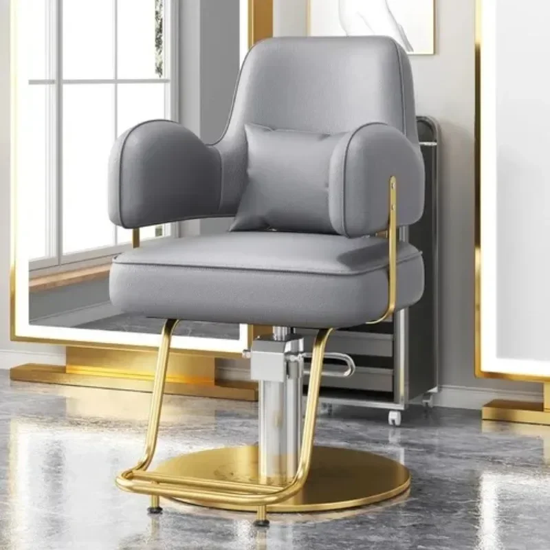 Современные Парикмахерские кресла Европейского стиля Парикмахерское кресло для гардеробной Кресло с откидной спинкой Мебель Cabeceros