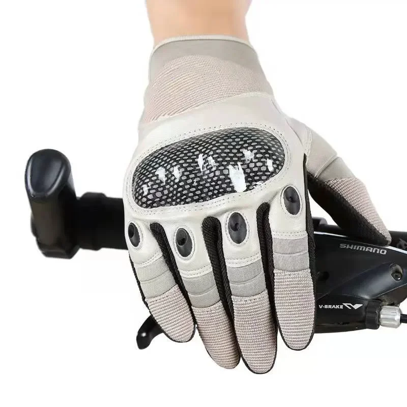 Уличные тактические перчатки на полный палец мужские Спортивные Стрельба Охота Тренировки Военный Мотоцикл Велоспорт